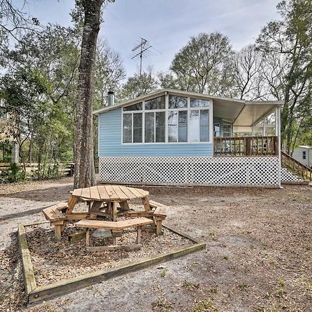 Fishing Paradise With Deck On Suwannee River 브랜퍼드 외부 사진