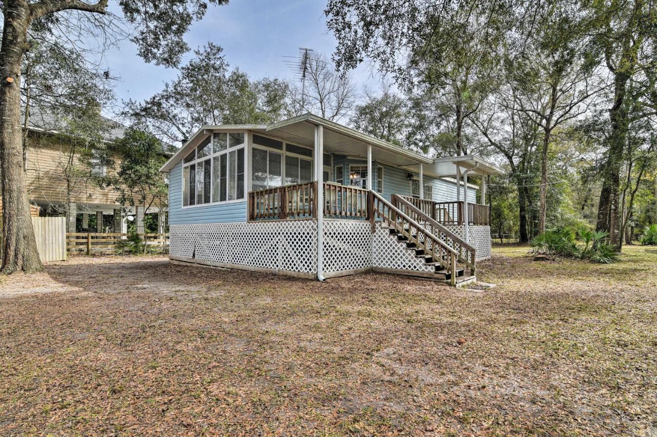 Fishing Paradise With Deck On Suwannee River 브랜퍼드 외부 사진