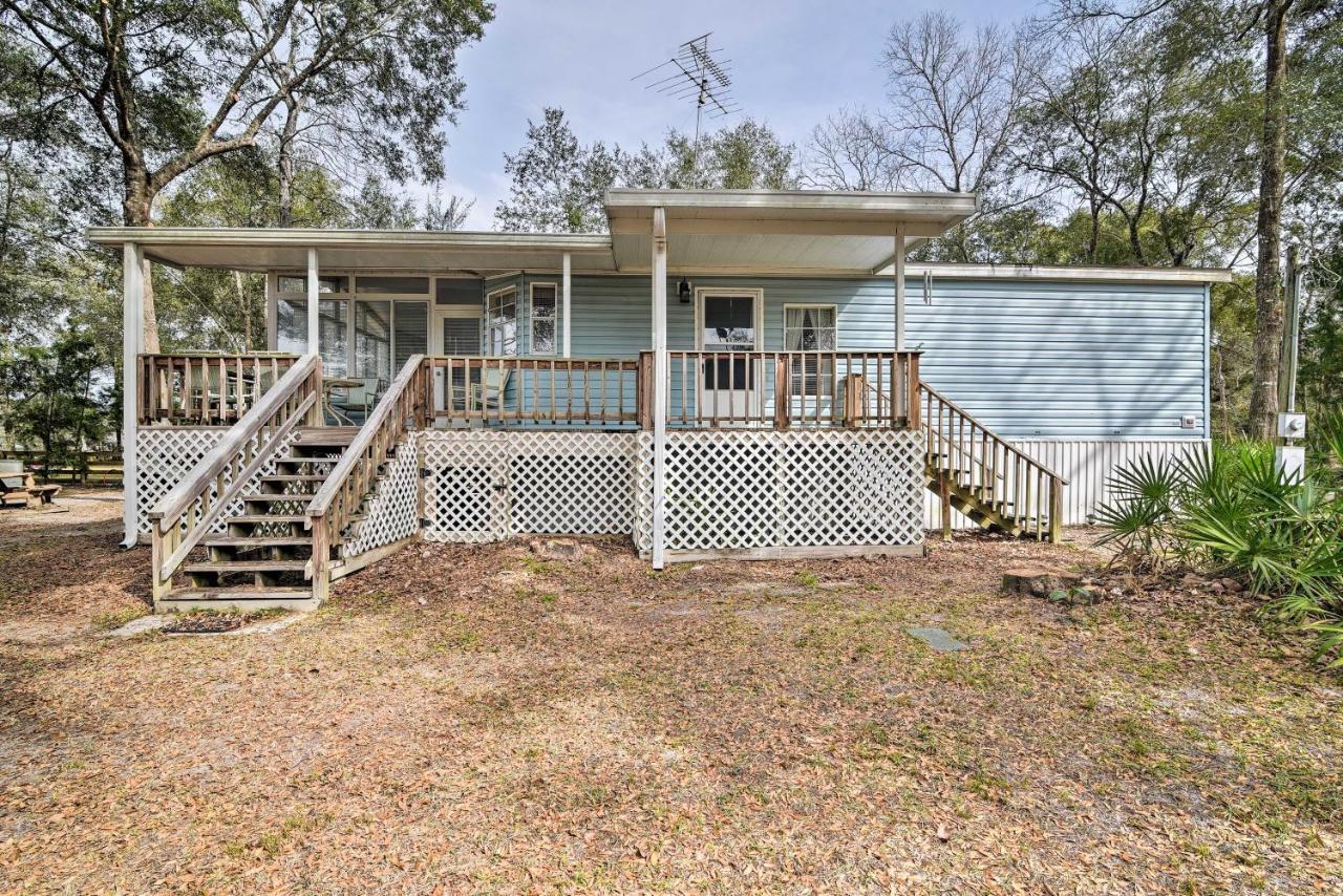 Fishing Paradise With Deck On Suwannee River 브랜퍼드 외부 사진